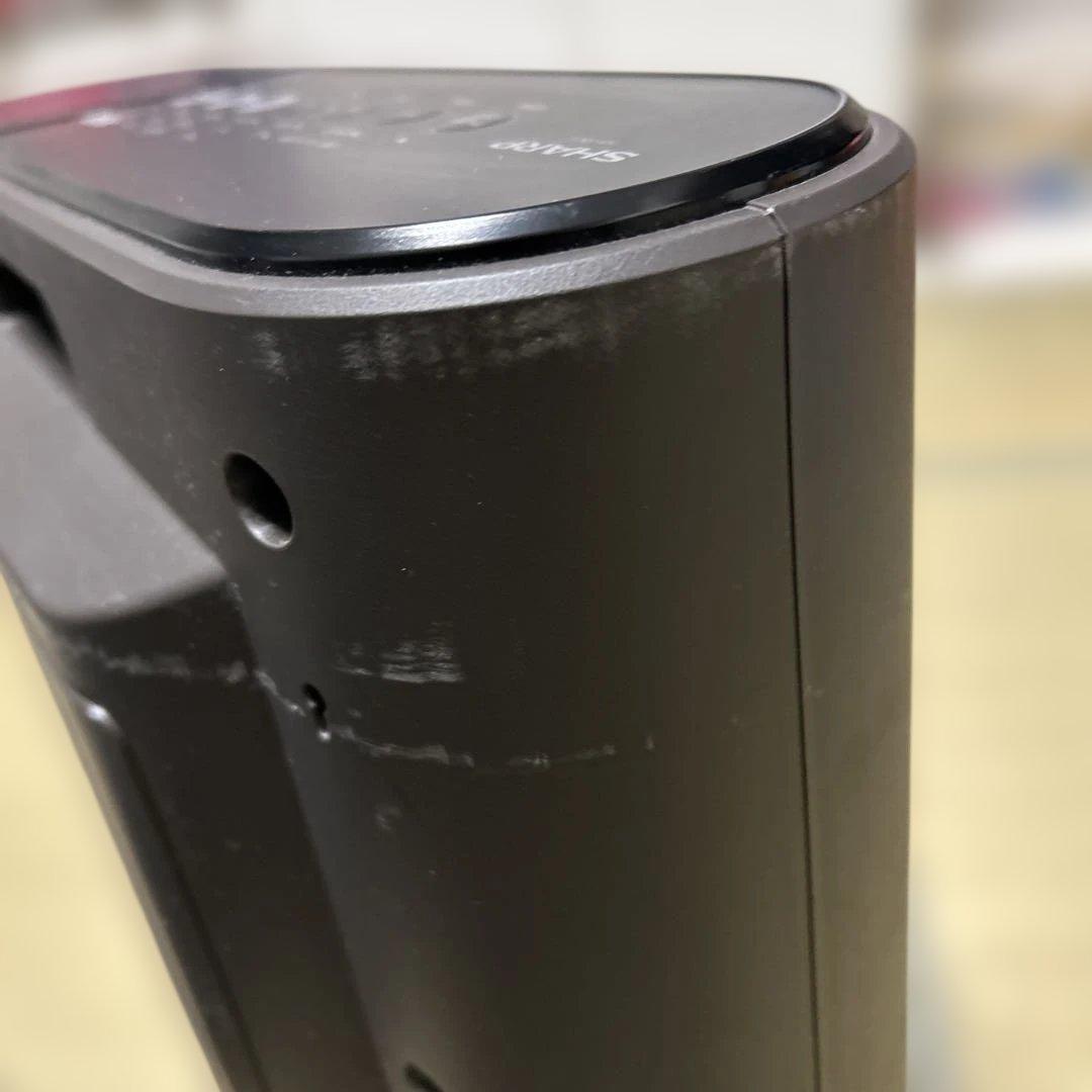 SHARP プラズマクラスター セラミックファンヒーター　2023年製　黒