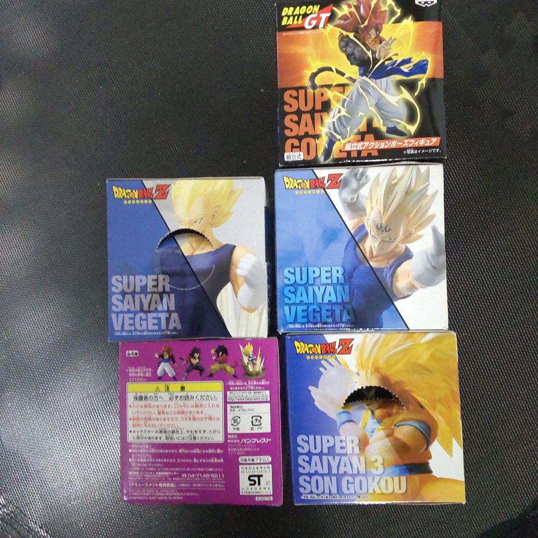 ドラゴンボール 組み立て式アクションポーズフィギュア　5個新品未使用未開封