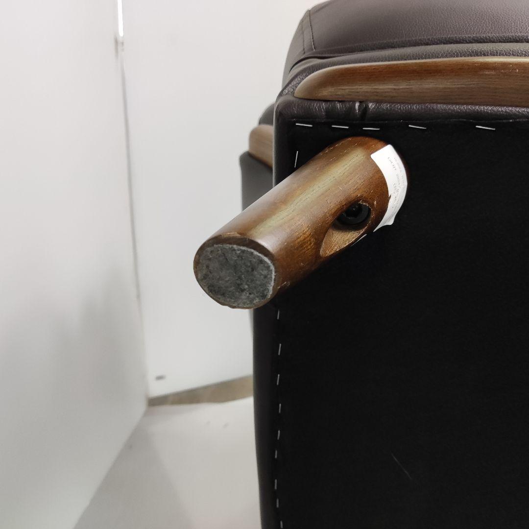 数日セール【美品】コウテイ3 ニトリ 合成皮革 1人用ソファ