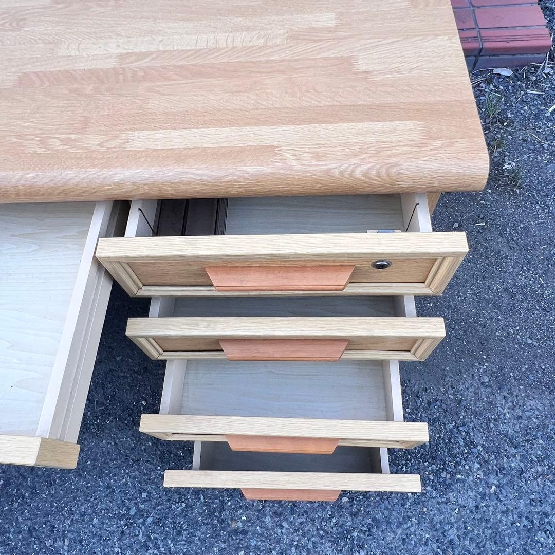 KOKUYO コクヨ　木製 デスク 机　学習机　勉強机　アンティーク