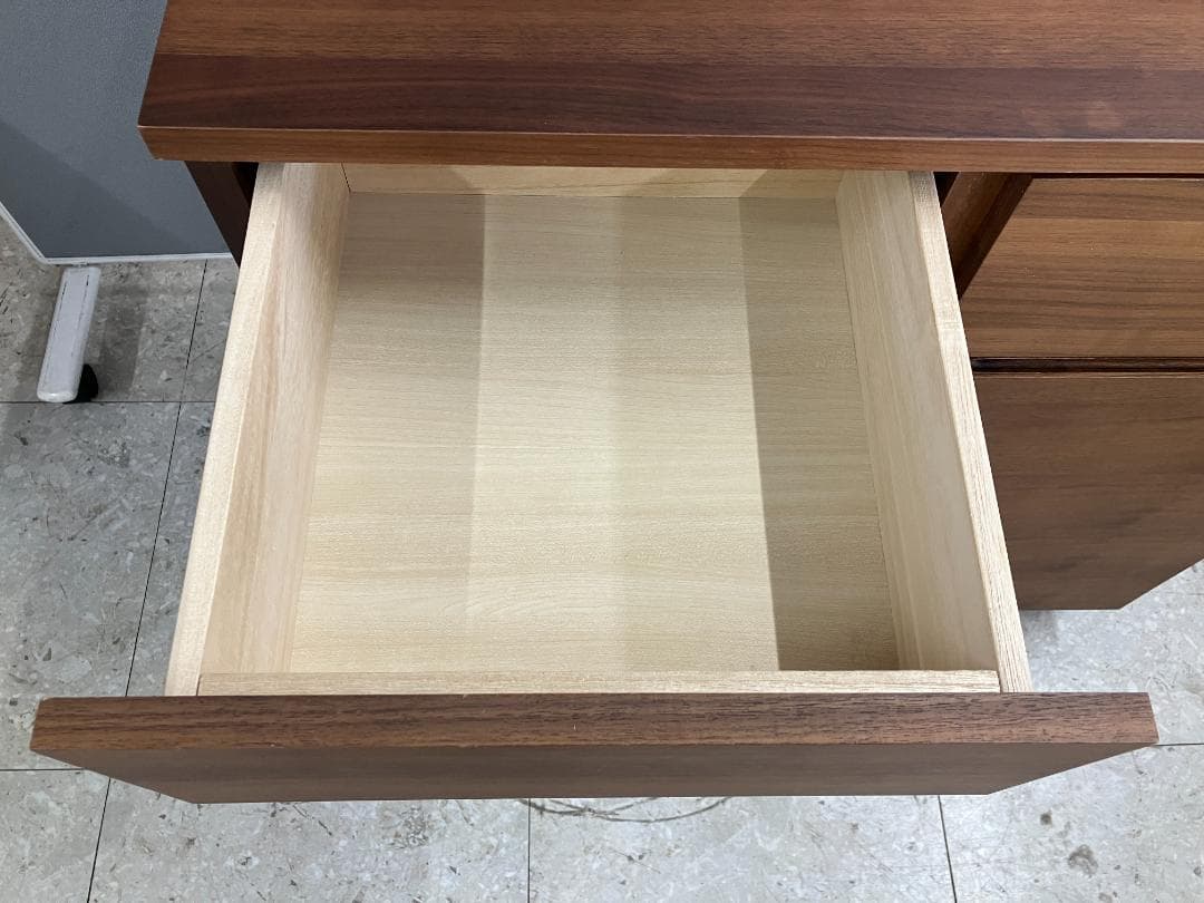 無印良品 キャビネット ウォールナット材 ブラウン