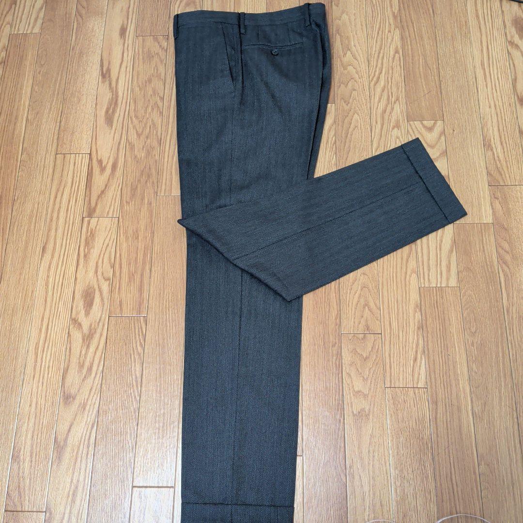 DOLCE & GABBANA ダークグレー スリーピース　スーツ