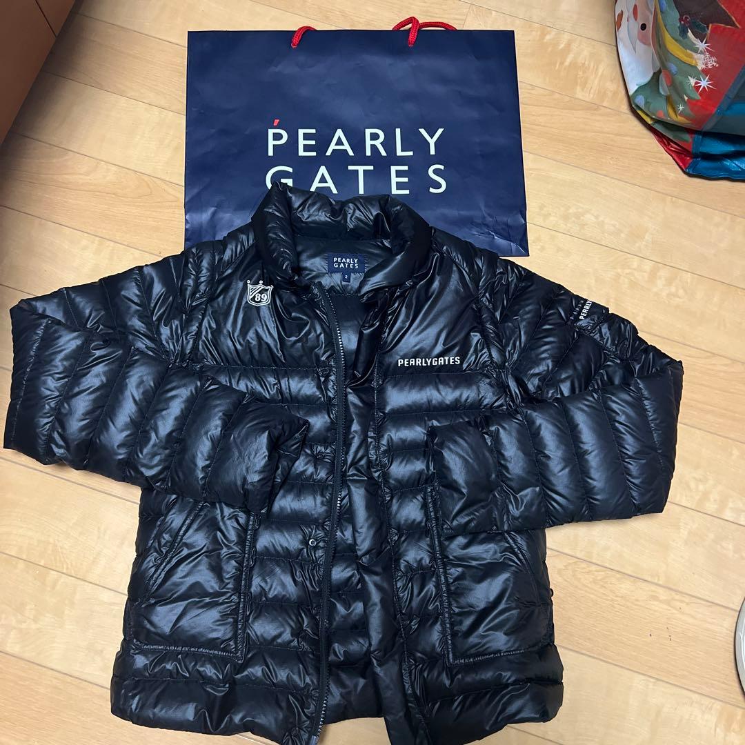 PEARLY GATES ブラックダウンジャケット