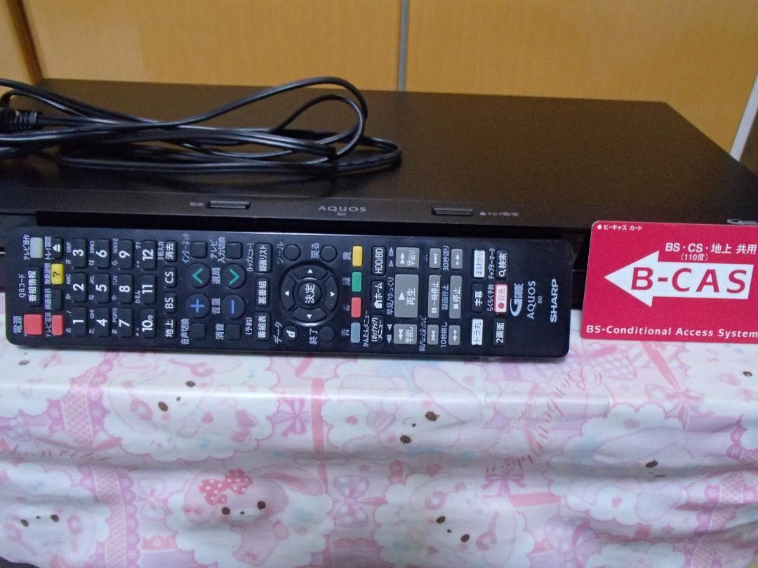 安心の動作保証品、 AQUOS ブルーレイレコーダーBD‐NW1100