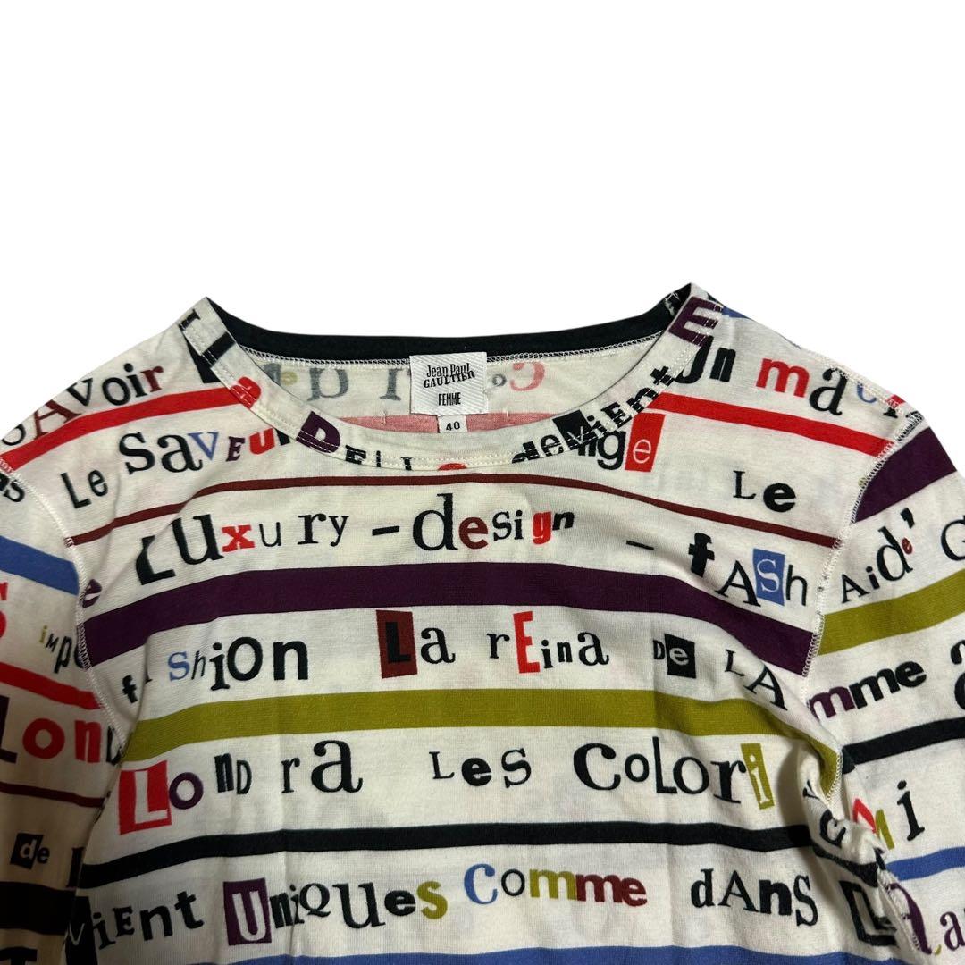 トップス Jean Paul GAULTIER FEMME long cutsew Y2K