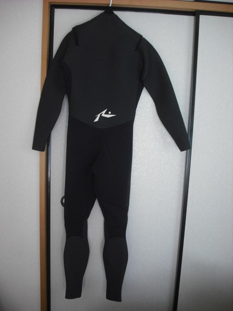 【未使用品タグ付】RUSTY ウエットスーツ（セミドライ　フルスーツ）既成L