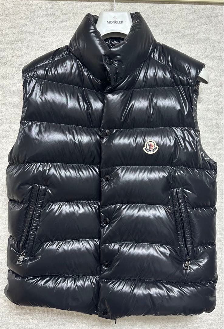 ジャケット・アウター Moncler TIBB VEST 999 BLACK / 3