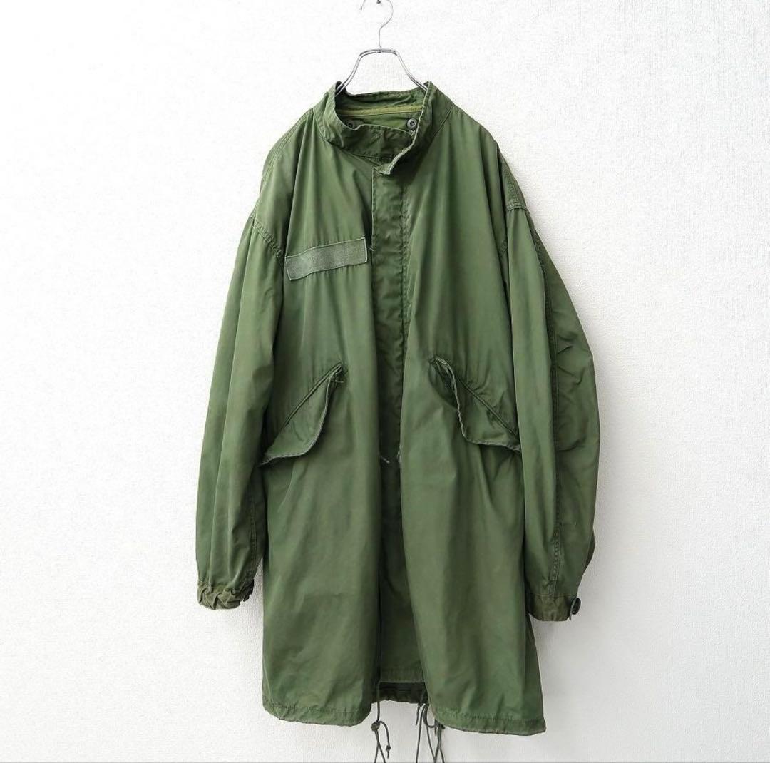 程度良好 L 1983年 米軍実物 M-65 モッズコート ライナー付き