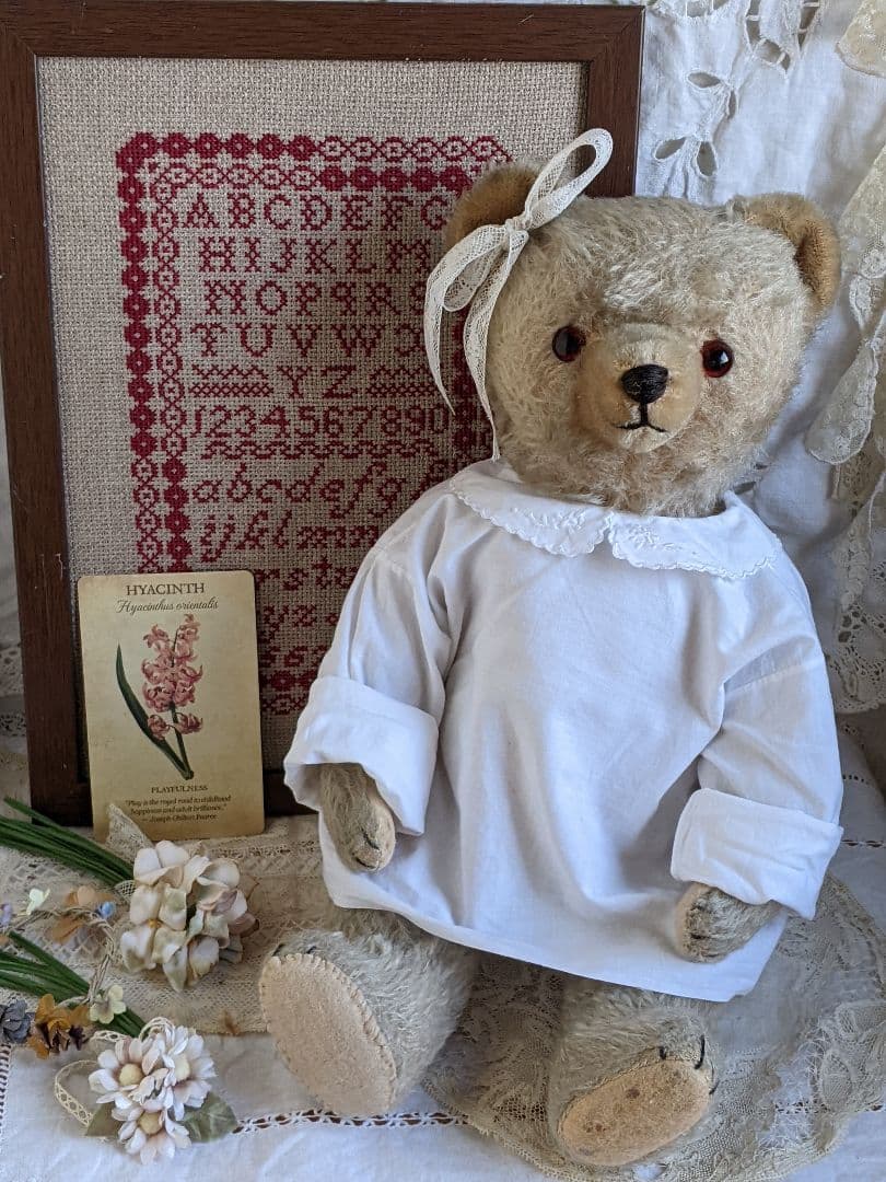 【t】アンティークベア　アンティークテディベア　ハーマン