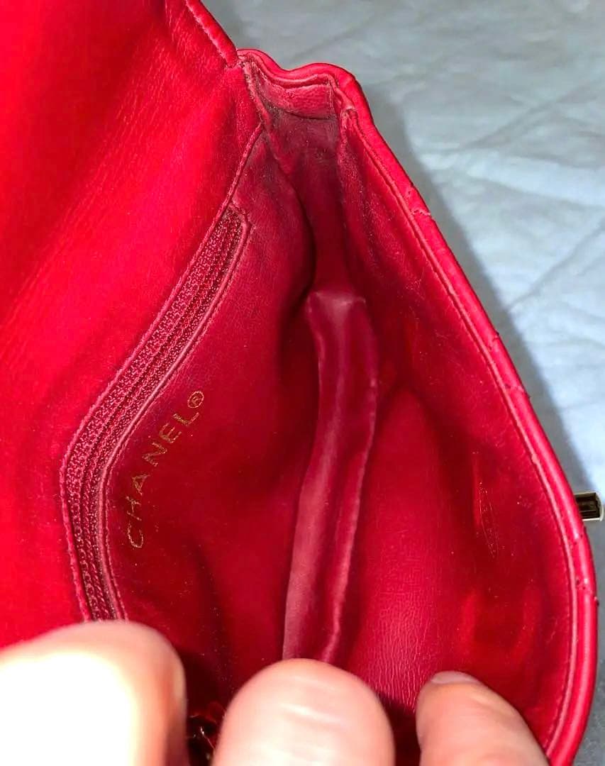 Y*n様 シャネル　マトラッセ ラムスキン ターンロック ミニ ウエストポーチC