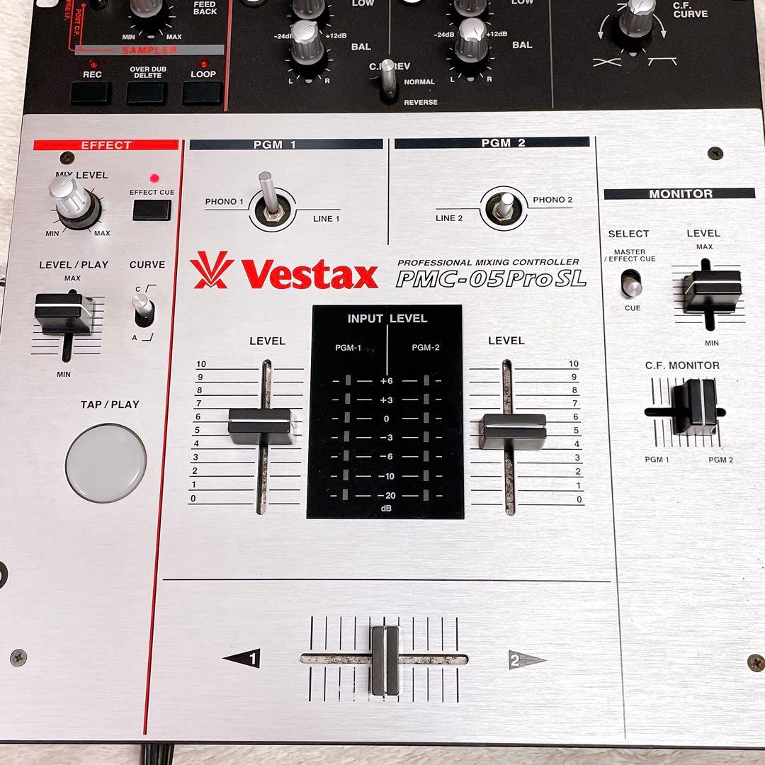 Vestax PMC-05 ProSL ベスタクス DJミキサー シルバー