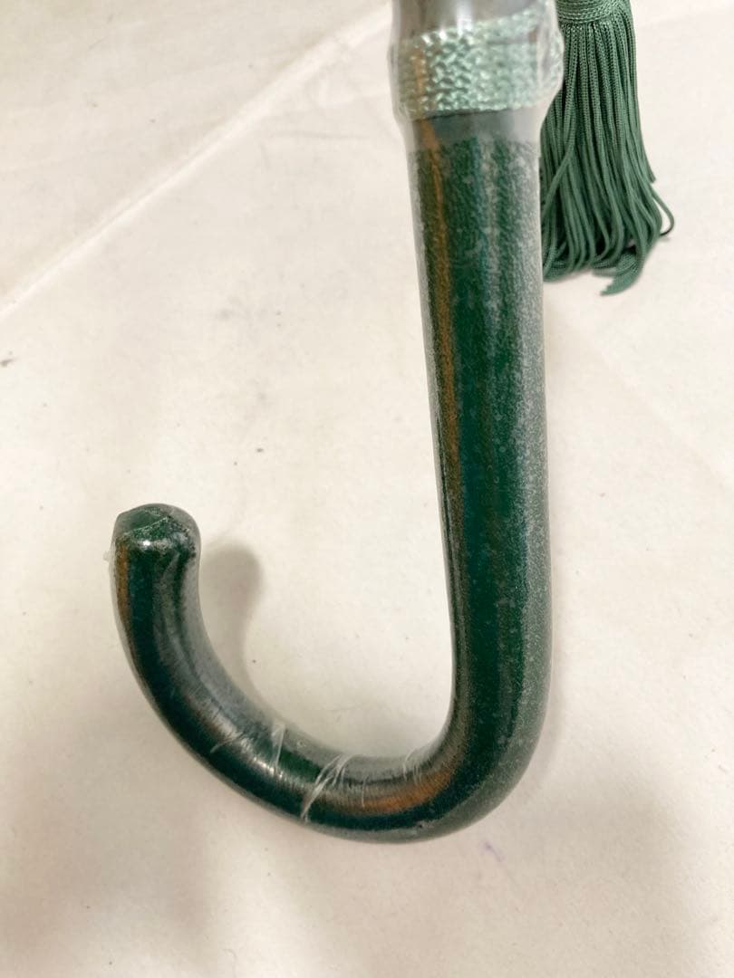 皇室御用達　前原光栄商店　16本骨　長傘　緑