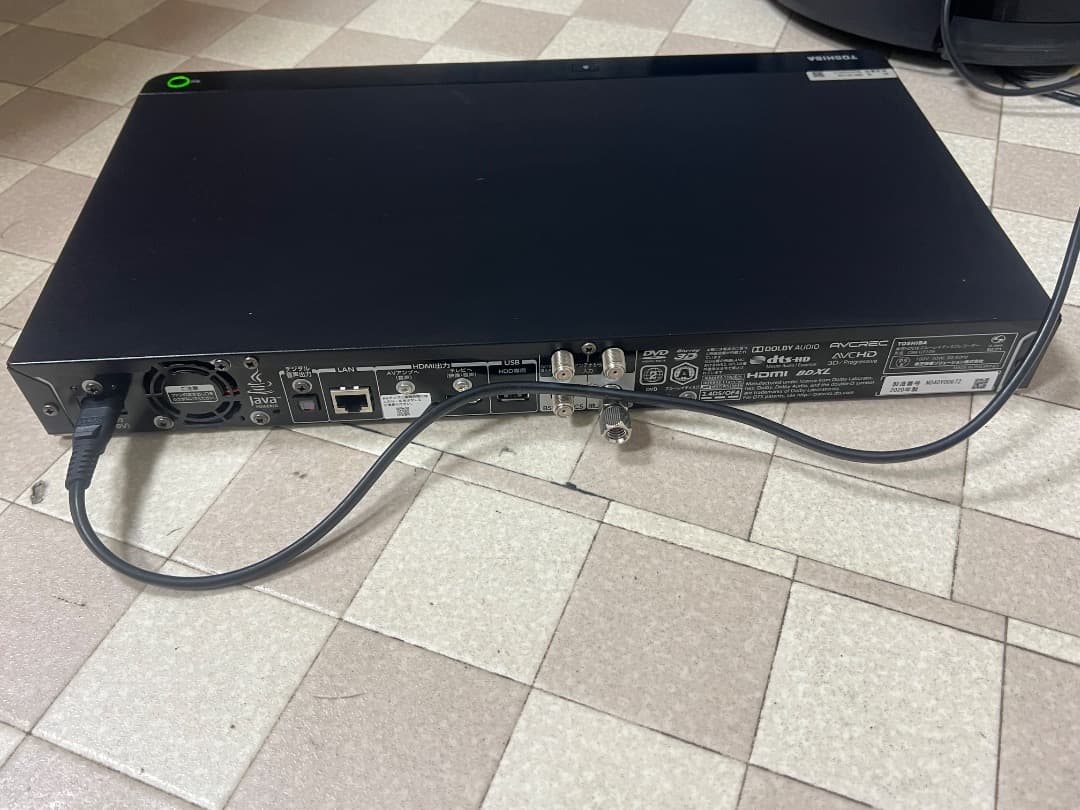 REGZA DBR-UT109 ブルーレイレコーダ