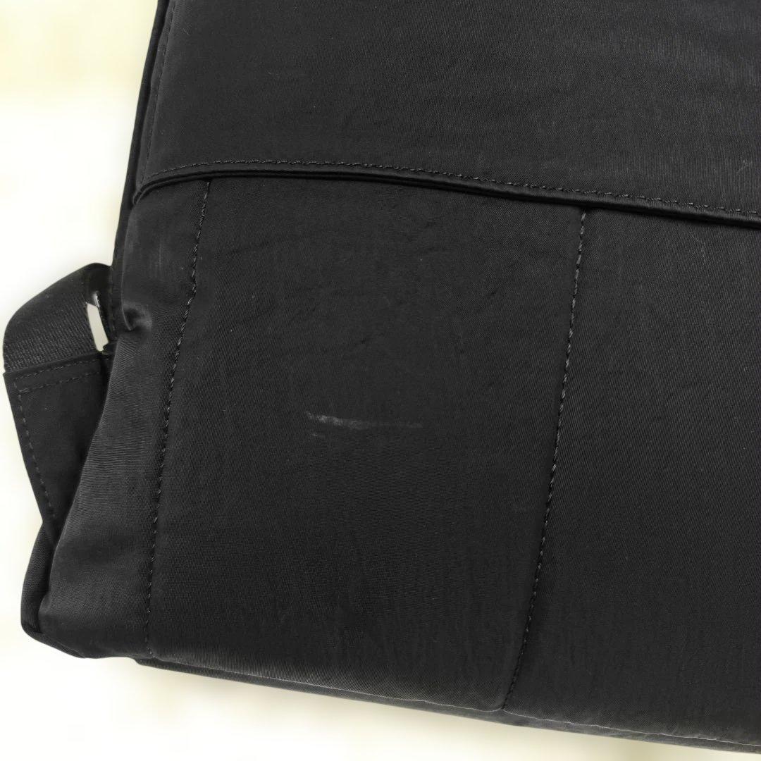 極美品✨ オロビアンコ センプレライト バックパック ナイロン 2層 B4可 黒