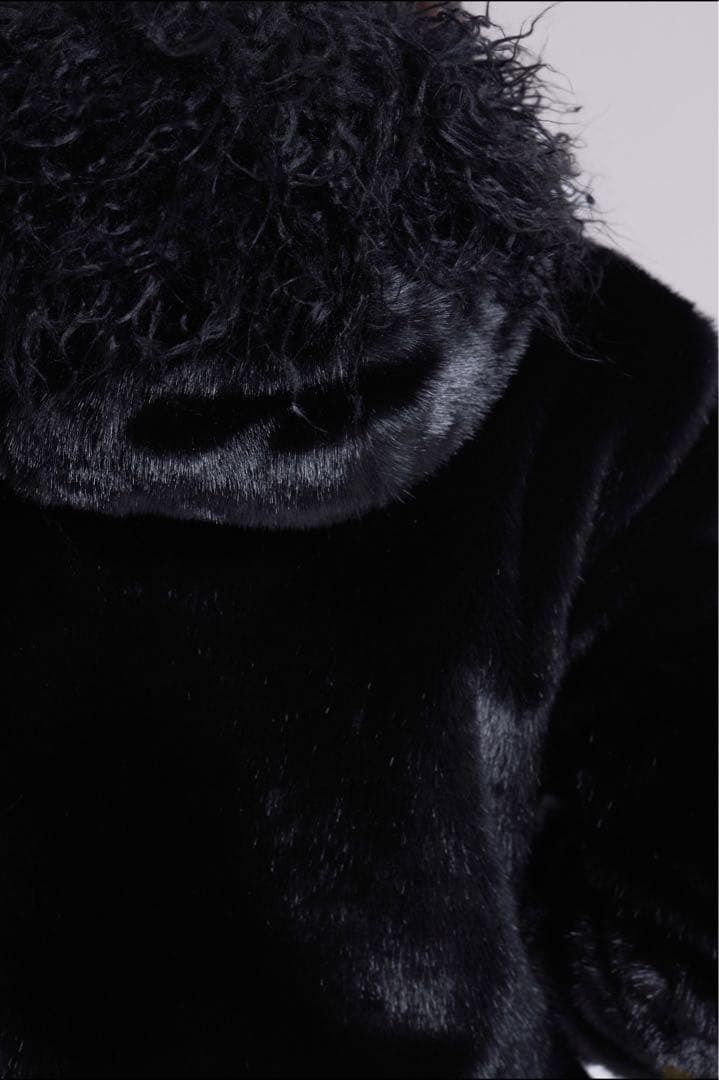 Jaded London ブラックファージャケット Mサイズ