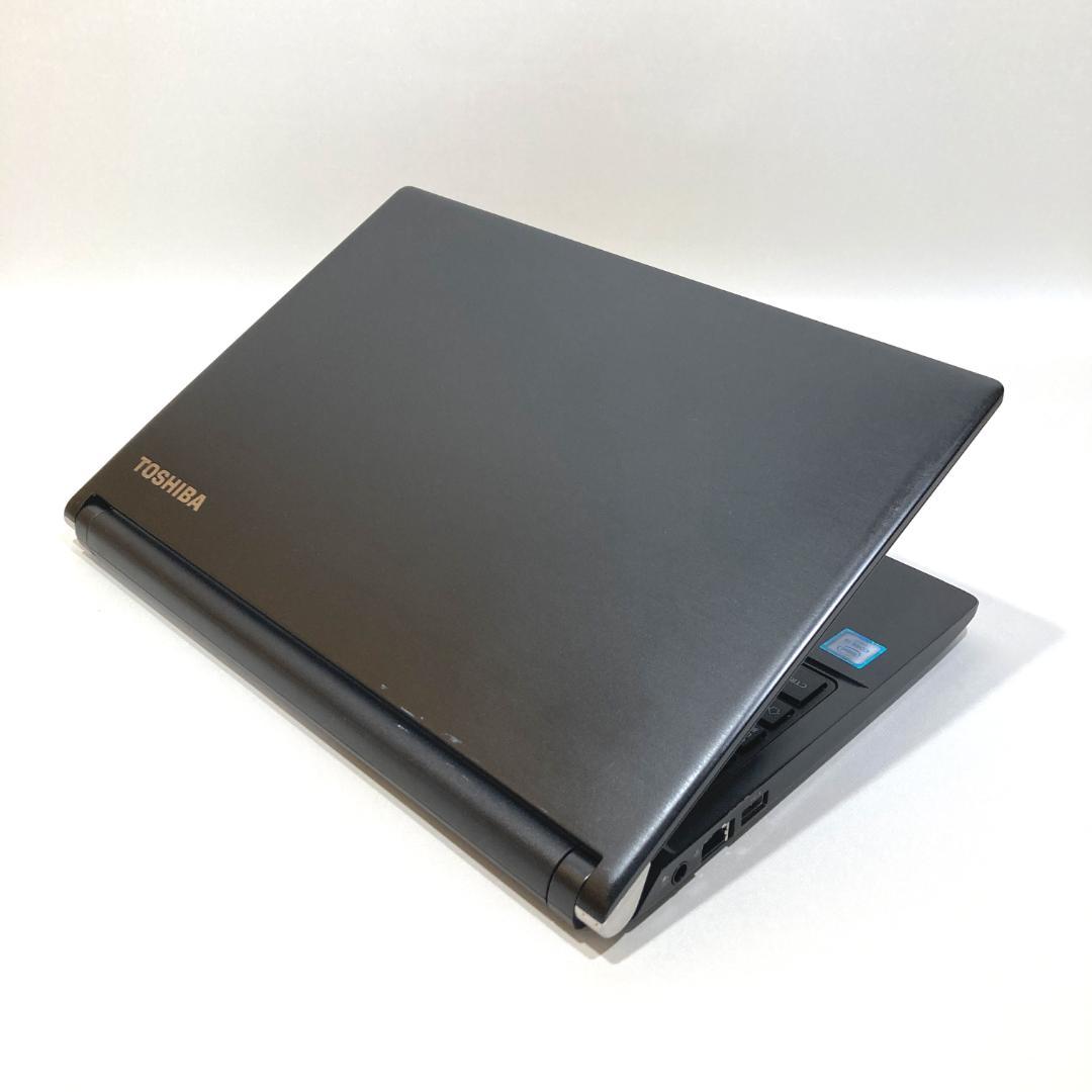 初心者向け✨快適i3・大容量SSD✨黒✨すぐ使えるノートパソコン◇T417-2