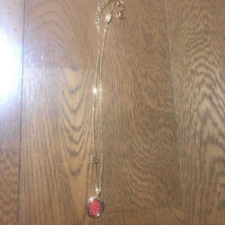 ヴィトン　モノグラム　ロゴネックレス