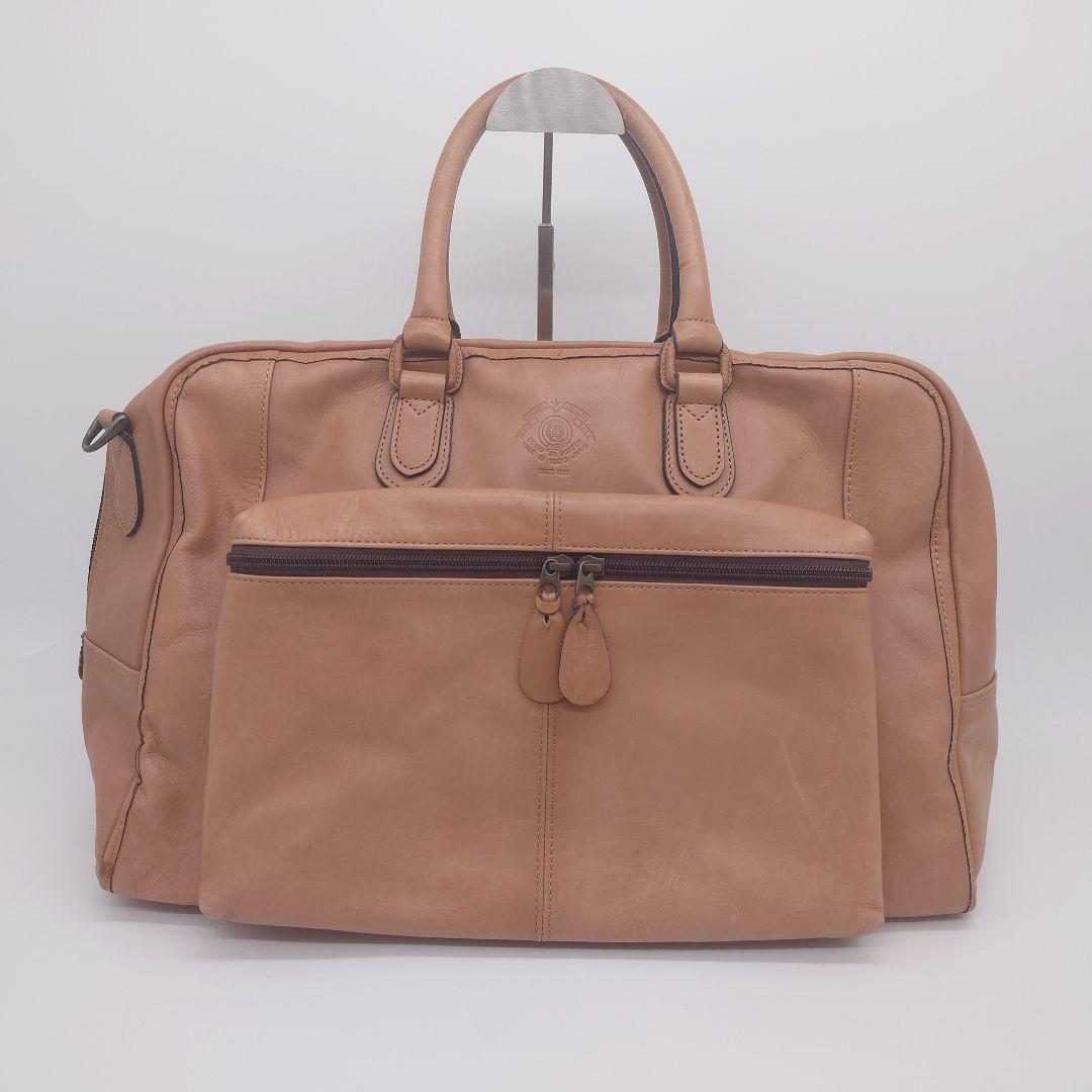 【希少】ポーター　セルビーノ　2WAY ボストンバッグ　ブラウン　レザーバッグ