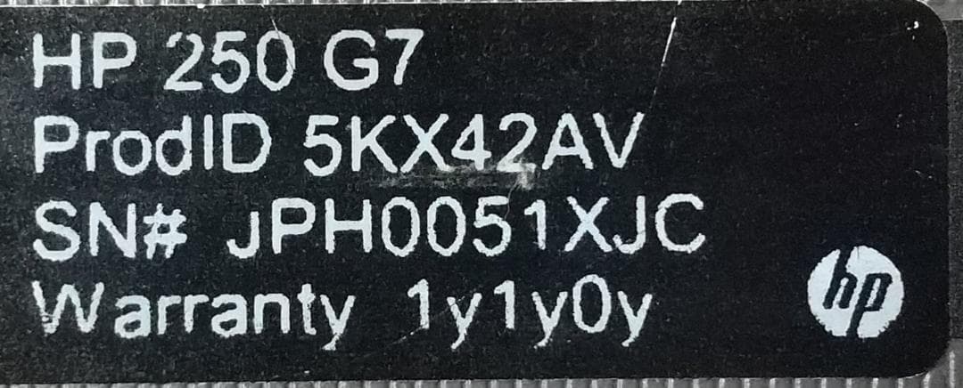 HP 250 G7 8世代 i5 Win11 16GB Office付き