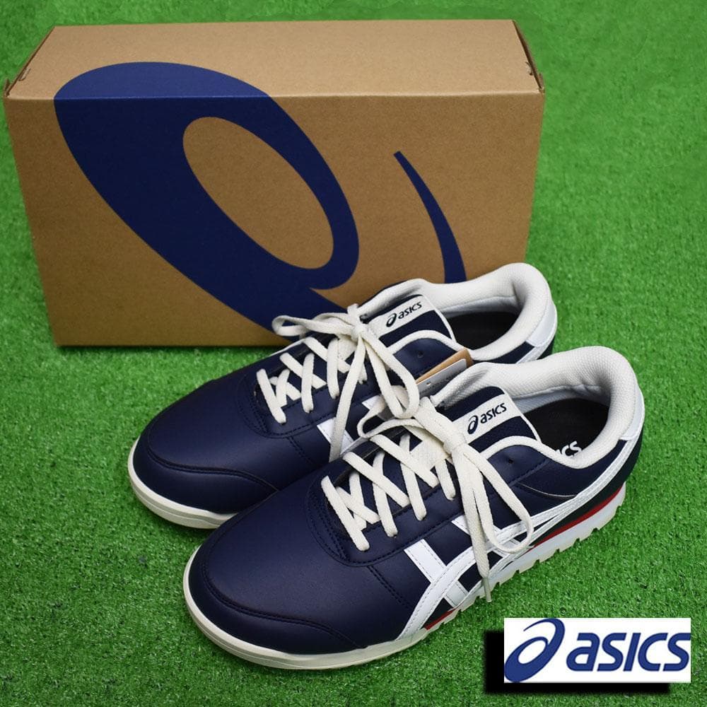 S*B様 アシックス スパイクレス ゴルフシューズ【ネイビー/２６.５ｃｍ】新品