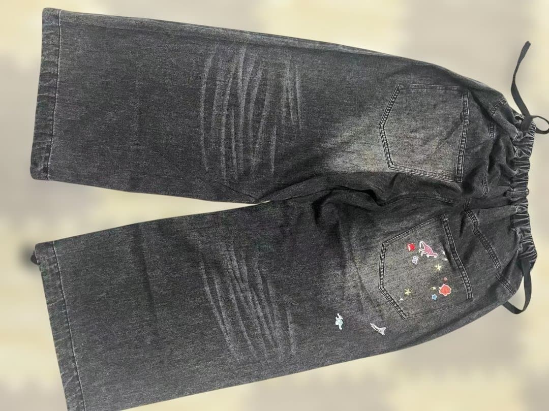 パンツ MaisonMIHARAYASUHIRO Sticker PrintsDenim