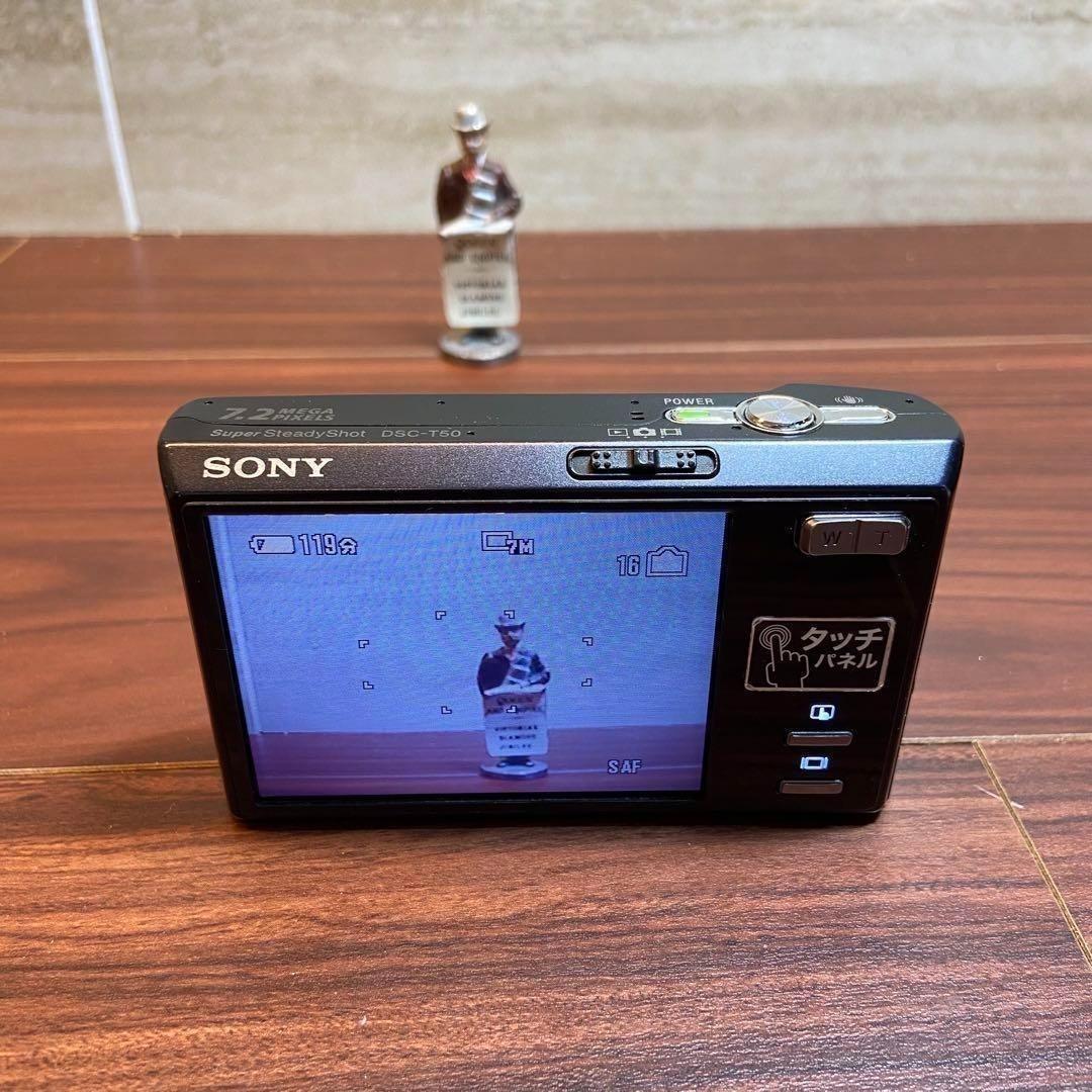 SONY Cyber-shot DSC-T50デジカメ ほぼ新品 3378