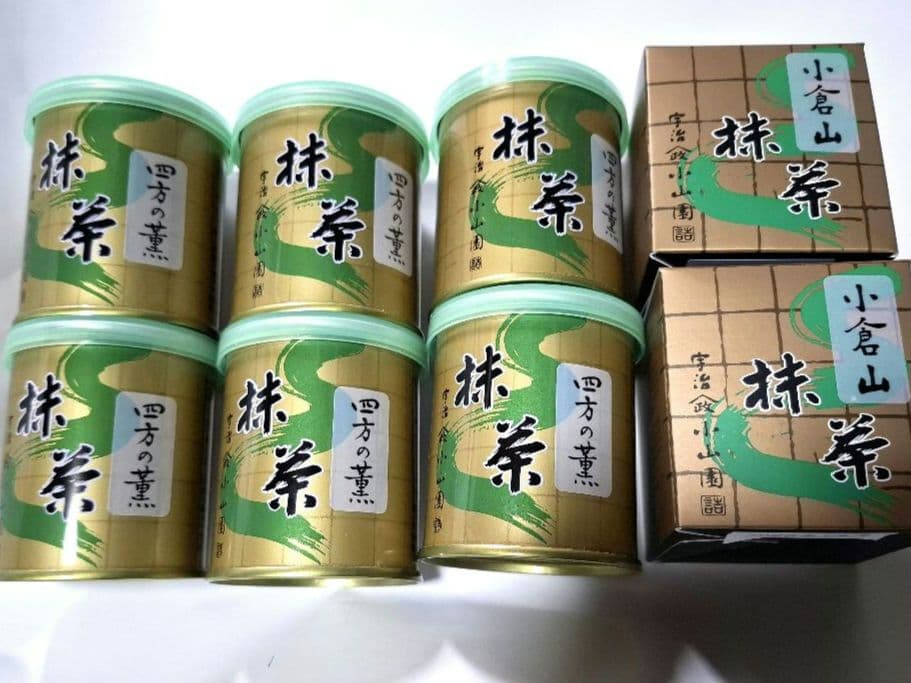 山政小山園　抹茶 30g×8個(四方の薫、小倉山)