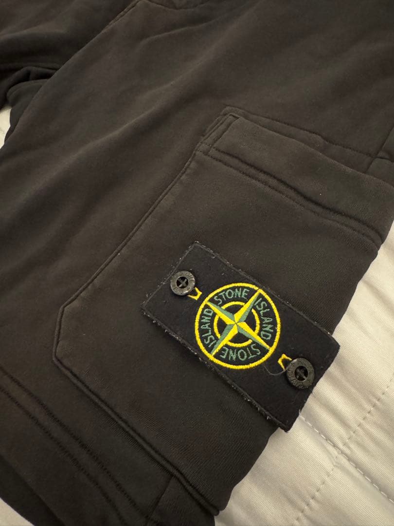 Stone  ブラックハーフパンツ