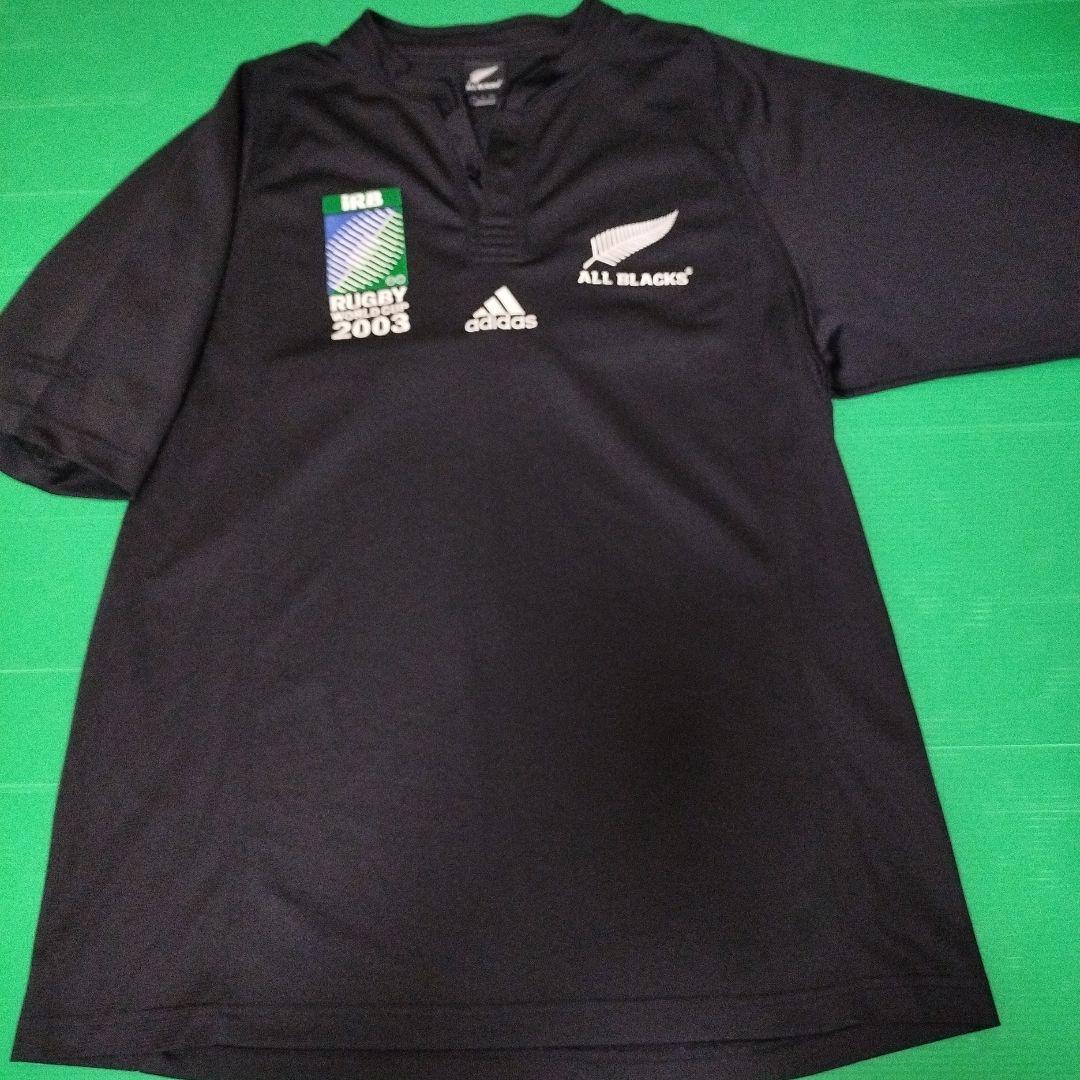 オールブラックス ラガーシャツ 限定版 2003年　ワールドカップ
