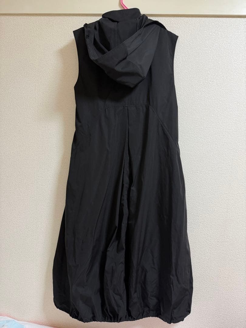 HOODIE VEST OP / フーディーベストワンピース