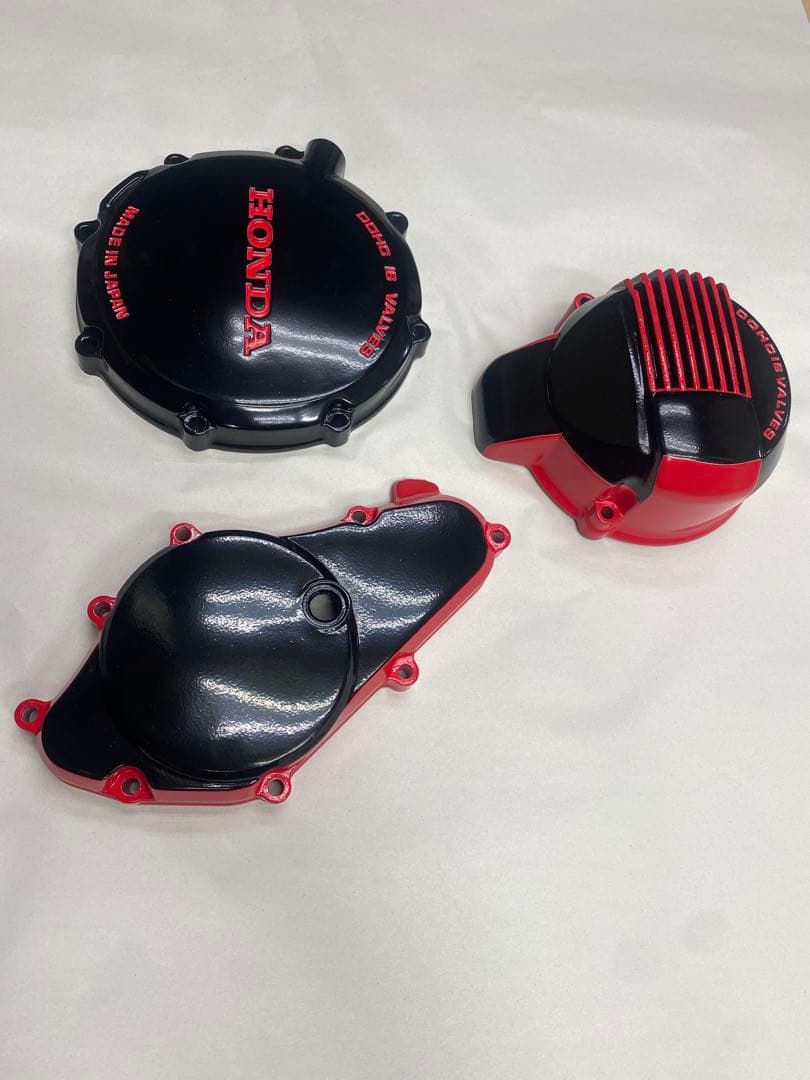 dom【塗装後未使用】CBX400F.CBR400F エンジンカバーセット