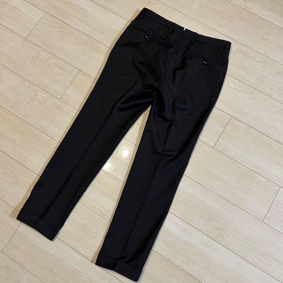 INCOTEX スラックス SUPER100’s 46 ダークグレー