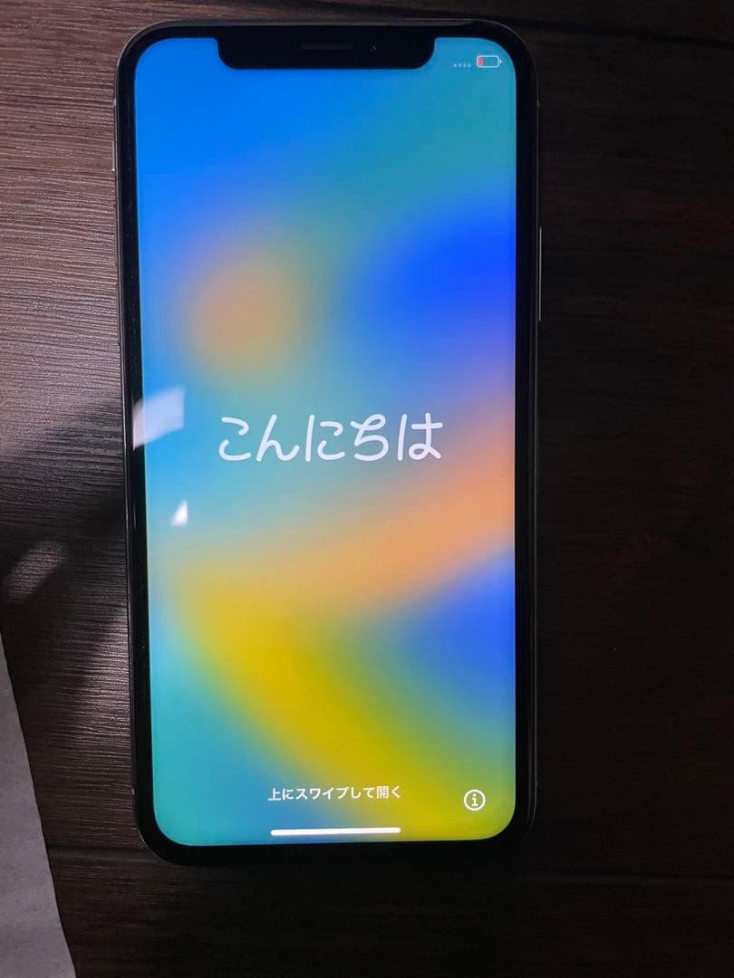 iPhonex シルバー 64GB SiMなし