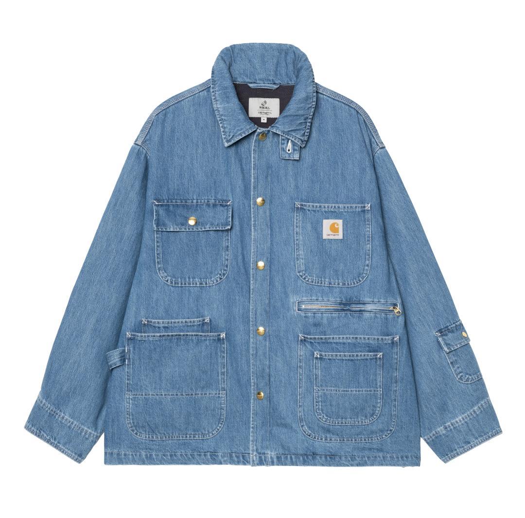 ジャケット・アウター Carhartt INVINCIBLE DENIM CHORE COAT WIP