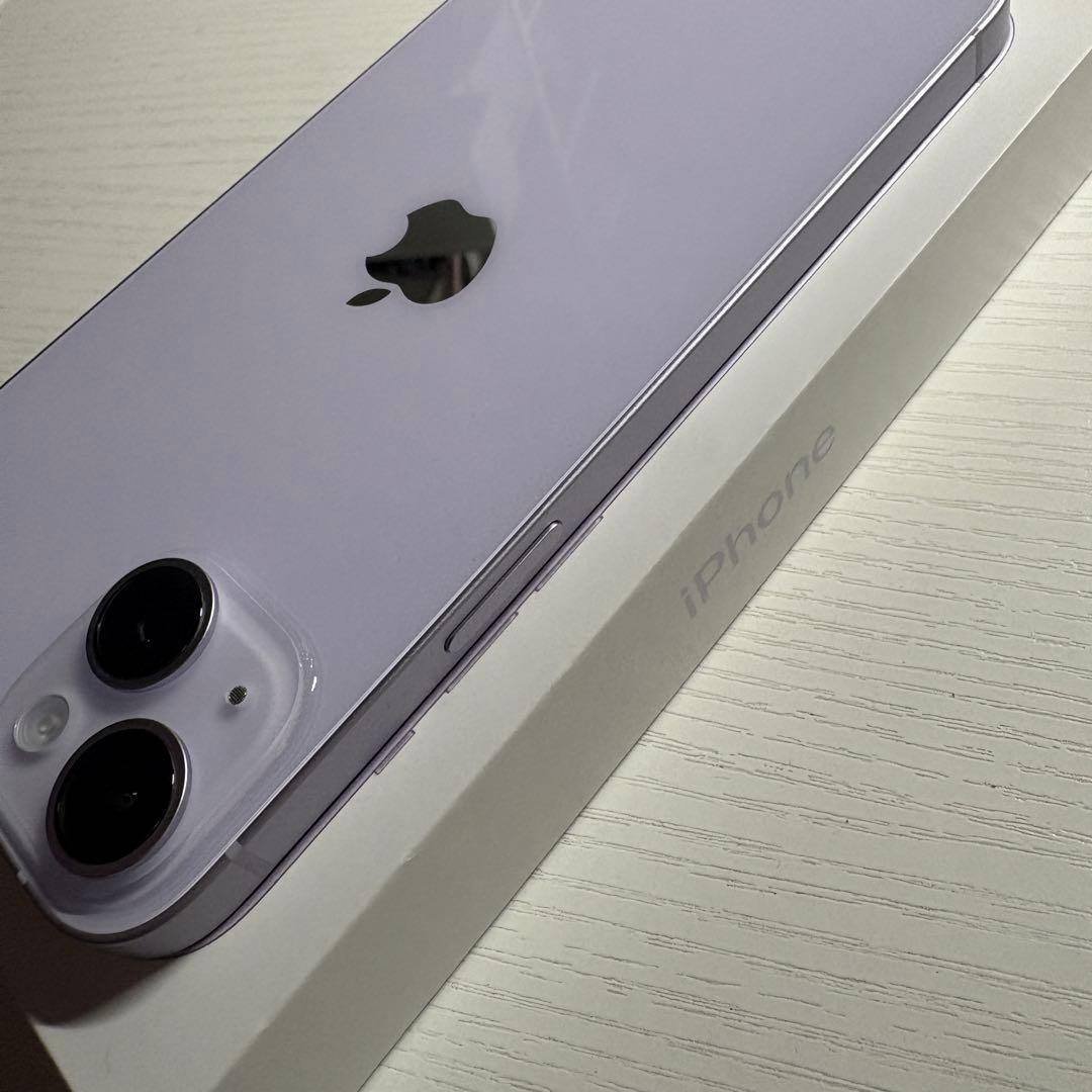 iPhone 14 Plus 128GB パープル SIMフリー 極美品