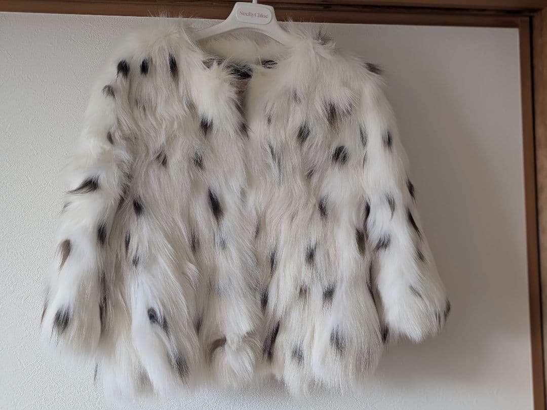 フォックスコートYVES Salomonフランス製バーニーズN.Y.