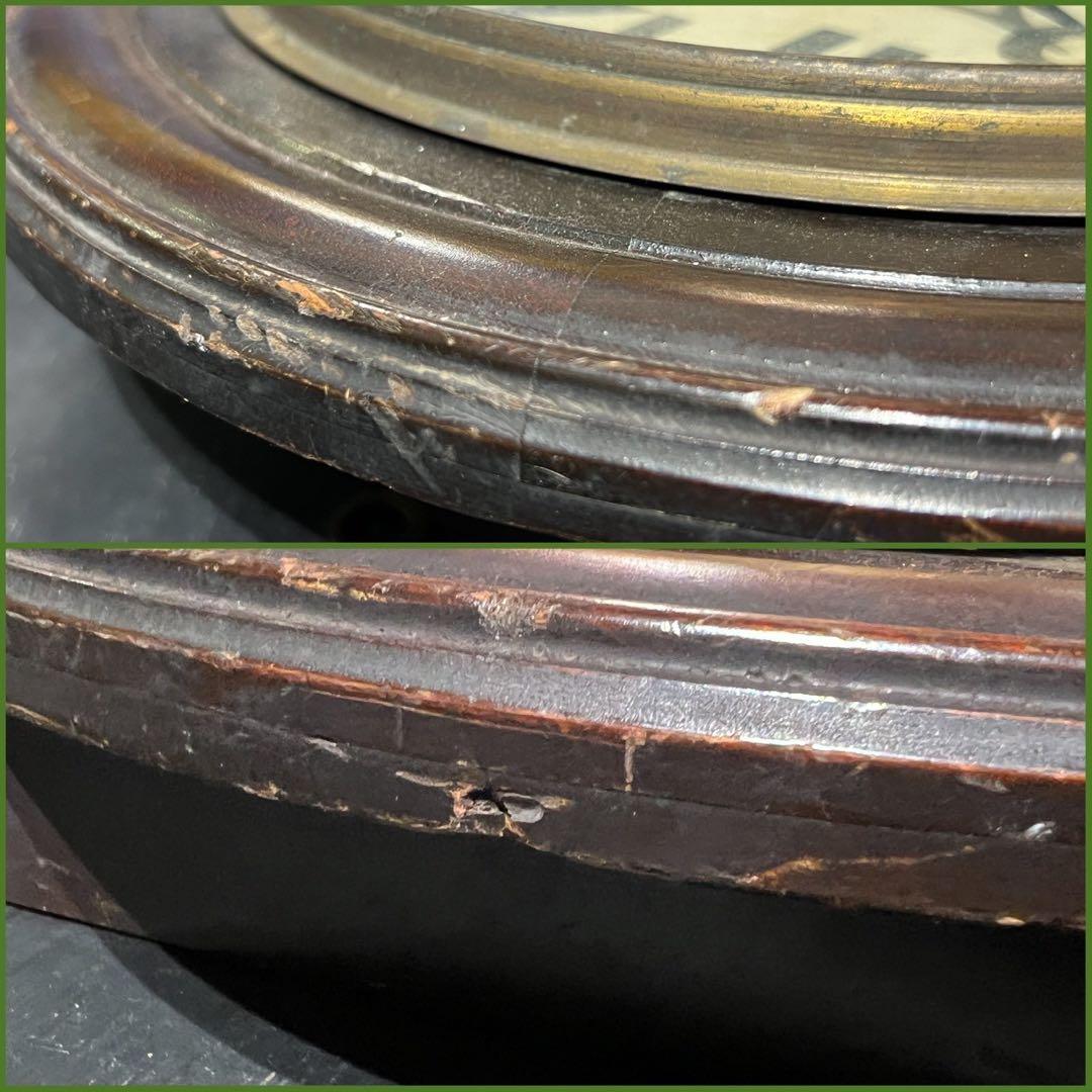 わ*ん様 ジャンク ボンボン時計 ゼンマイ欠品 昭和レトロ 当時物 インテリア