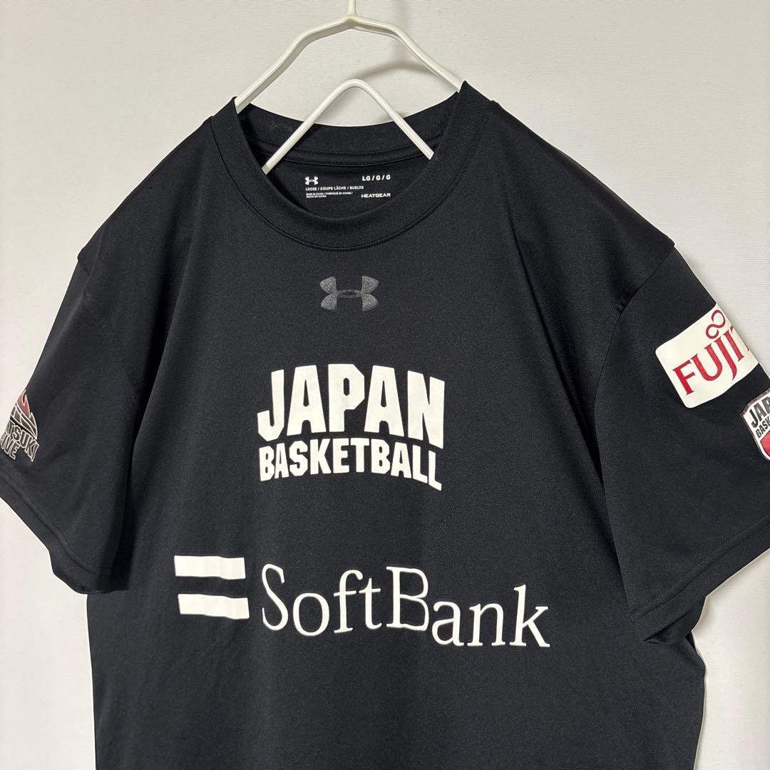 希少 UNDER ARMOUR 日本代表 バスケ Tシャツ ソフトバンク 富士通