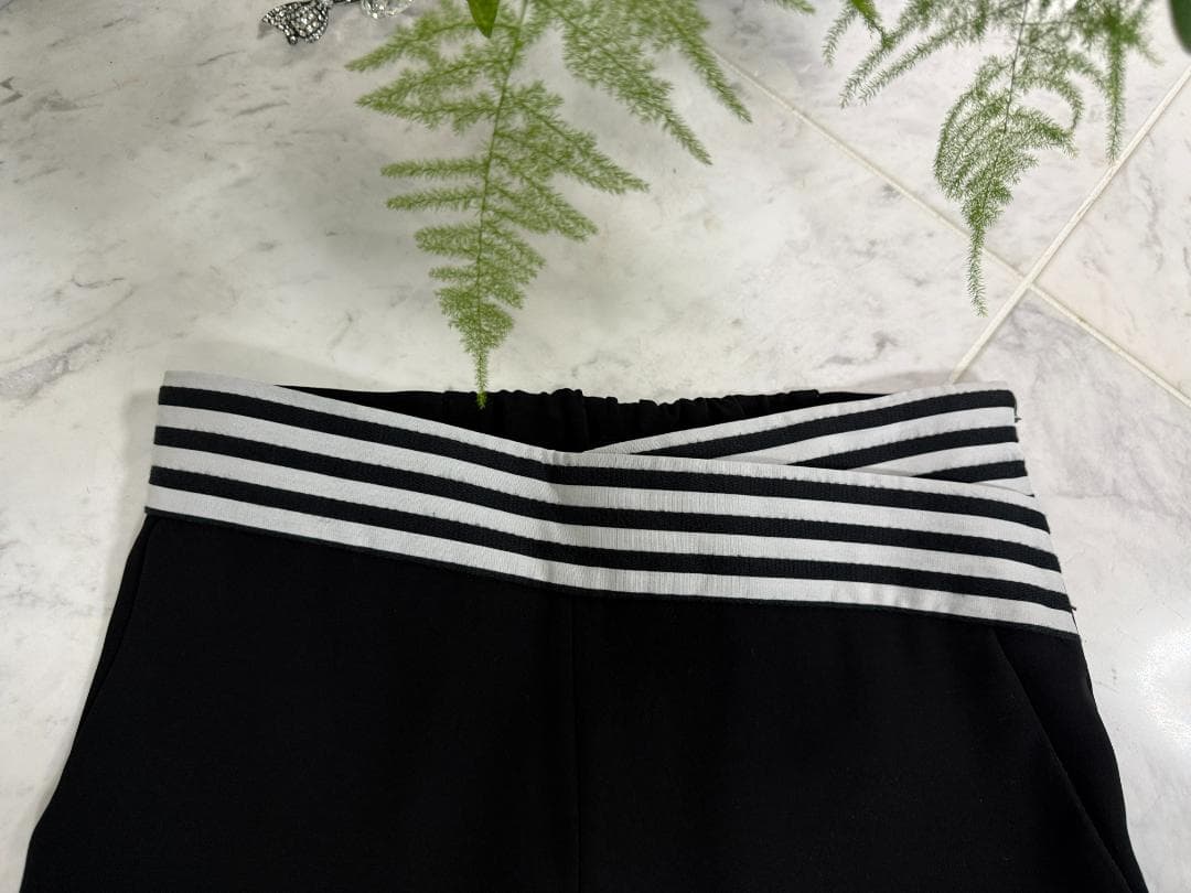 ra\" chel chelボーダーズアットバルコニーテーパードパンツ36