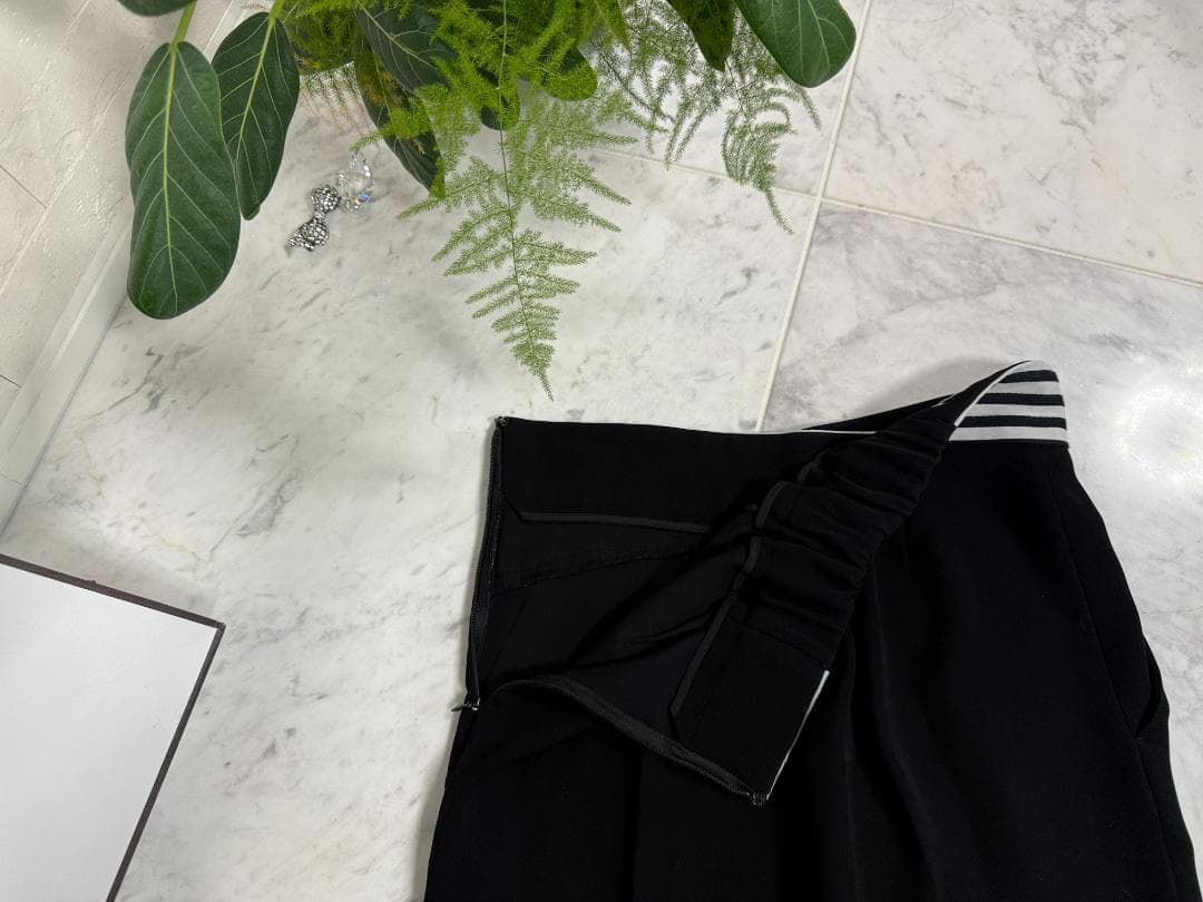 ra\" chel chelボーダーズアットバルコニーテーパードパンツ36