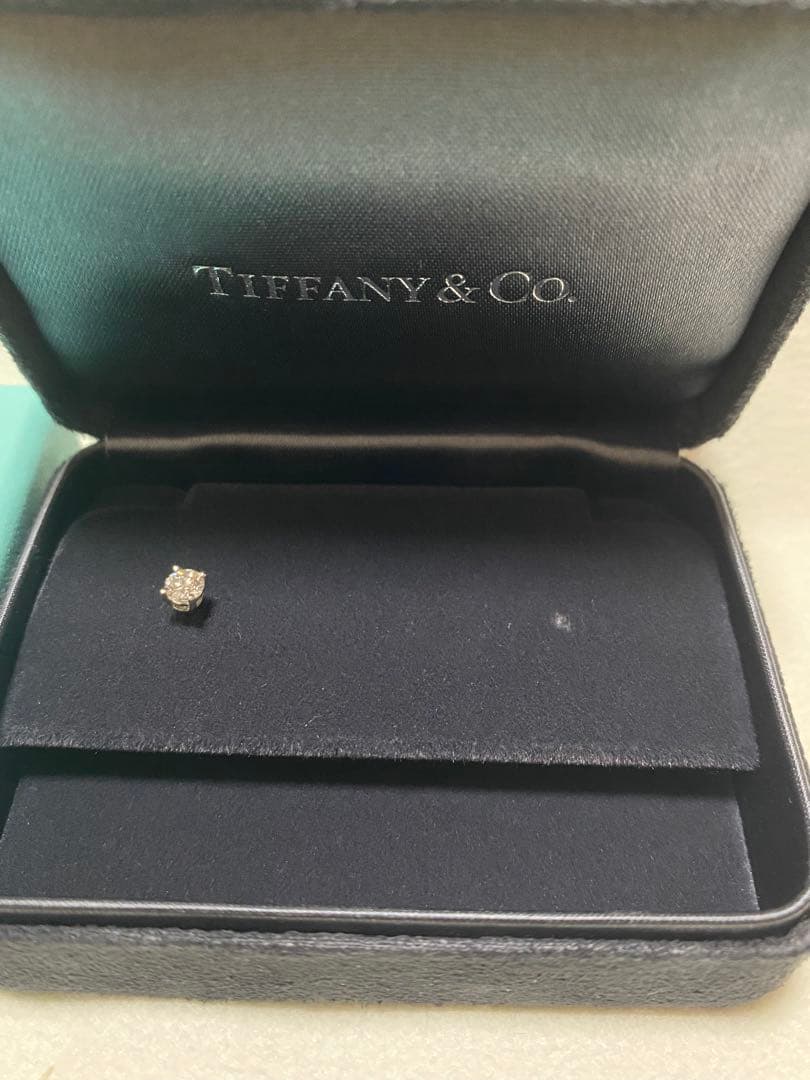 Tiffany & Co. ダイヤスタッドピアス　0.21ct VVS1 片方