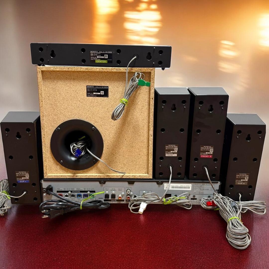 ☆良品 SONY ソニー HT-SS380 ブラック ホームシアターシステム