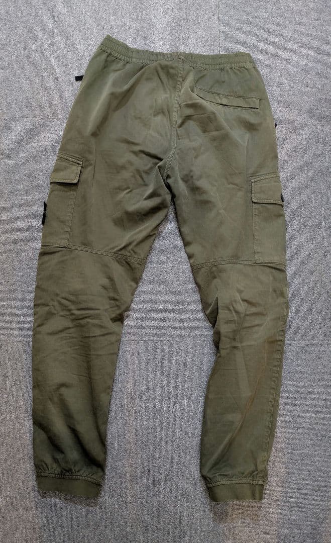【ちゃん様】STONE  カーゴパンツ カーキ ジョガーパンツ