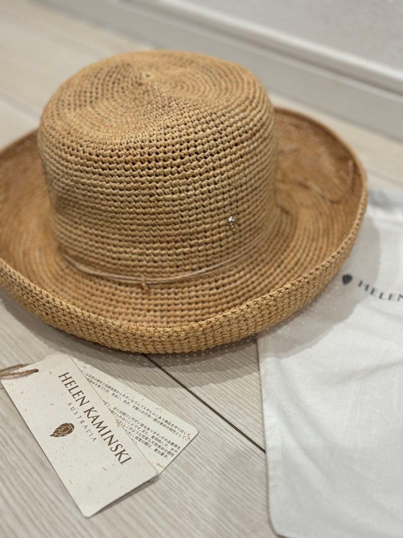 HELEN KAMINSKI 新品同様 プロバンス10 ナチュラル ラフィア