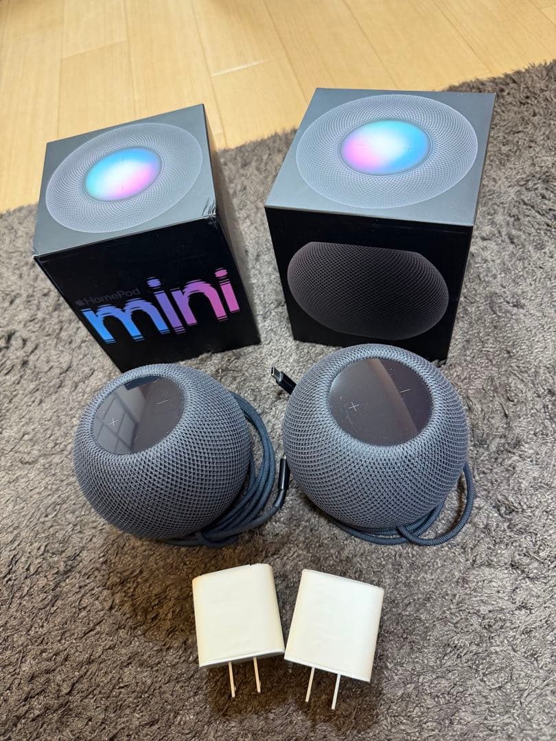 Apple Pod mini スペースグレー 2台セット