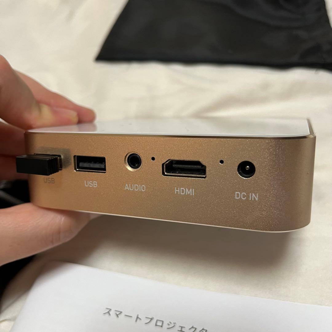 KABENI PRO プロジェクター 本体 ゴールド 付属品多数