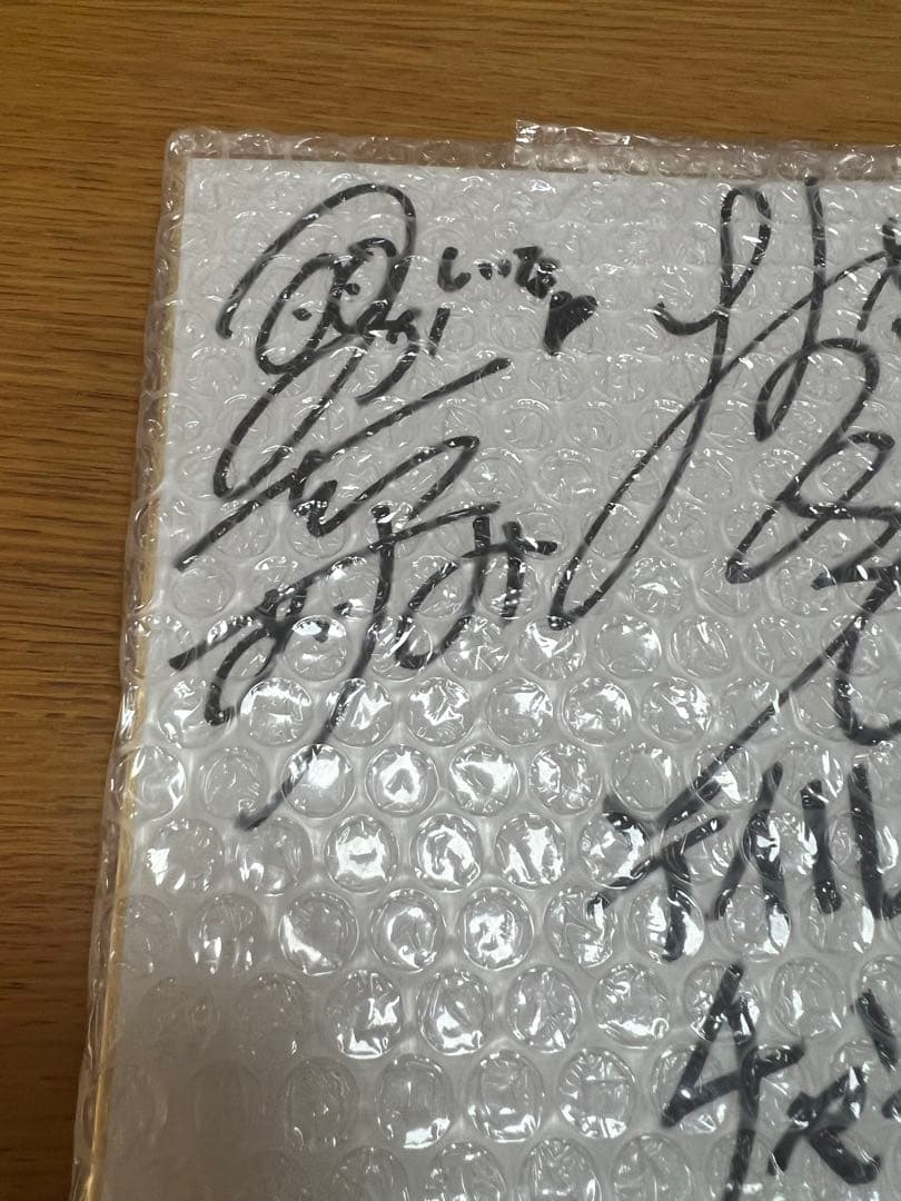 テイルズ　直筆サイン色紙　テイルズチャンネル