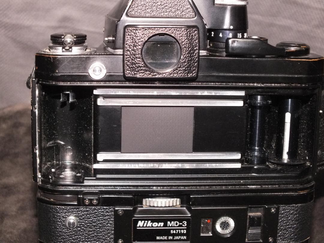 Nikon F2 　MD-3　NIKKOR 55mm F1:1.2 SB-7付