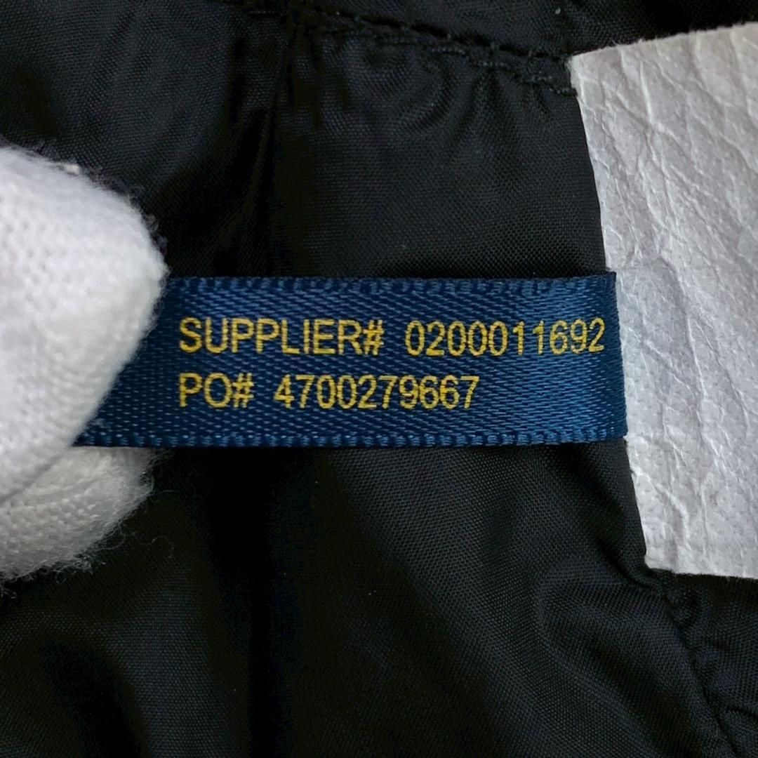 ポロラルフローレン ダウンベスト ビッグポニー 星条旗 ブラック S　D978