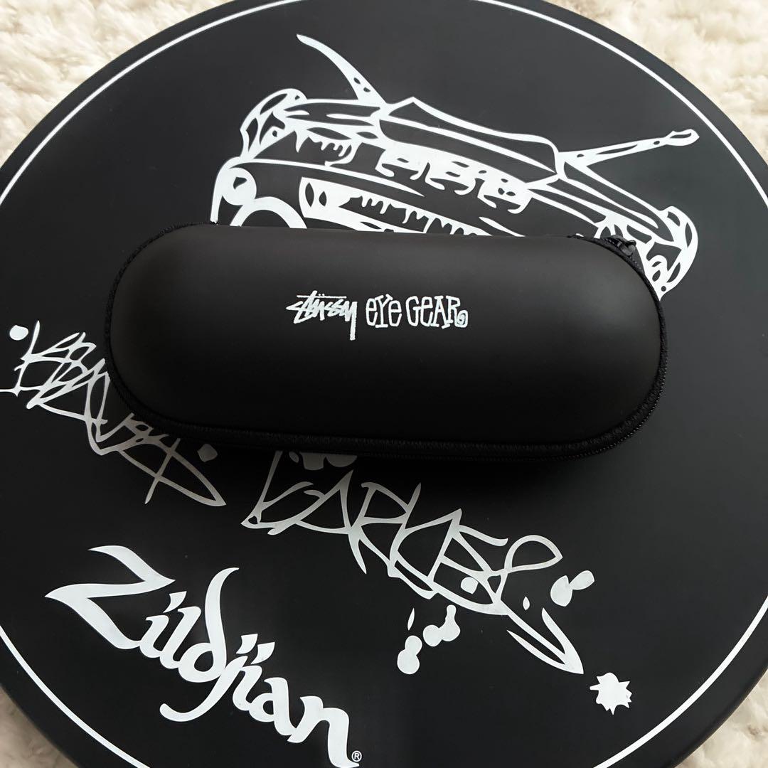 美品 stussy OWEN ブラック×ブラウン サングラス オーウェン 眼鏡